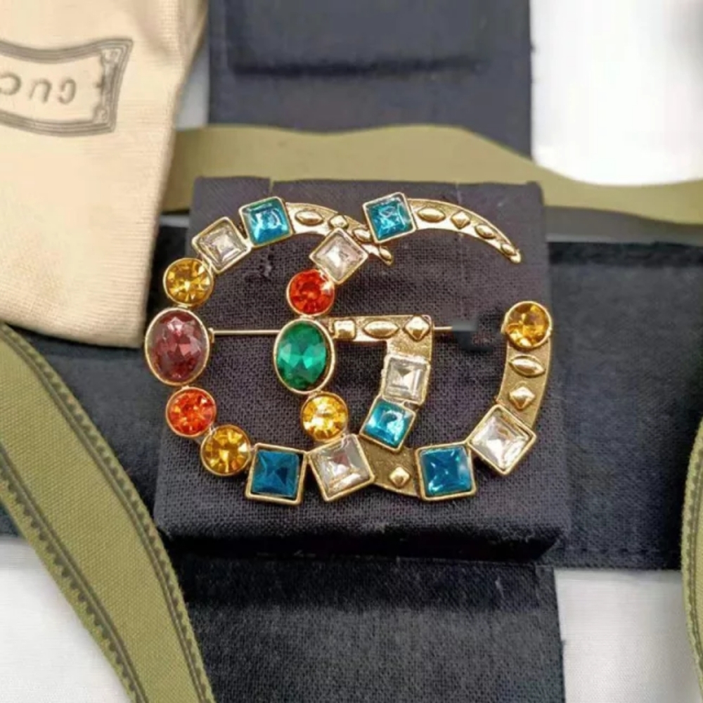 Multicolor Brooch